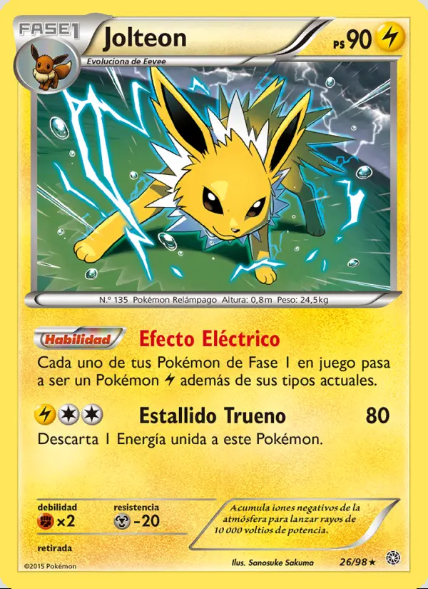 Image of the card Jolteon