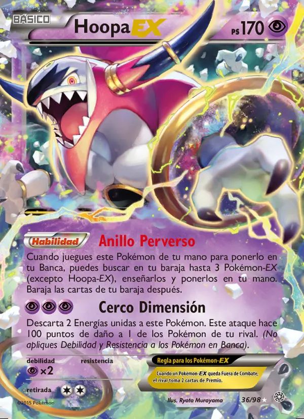 Image of the card Hoopa EX