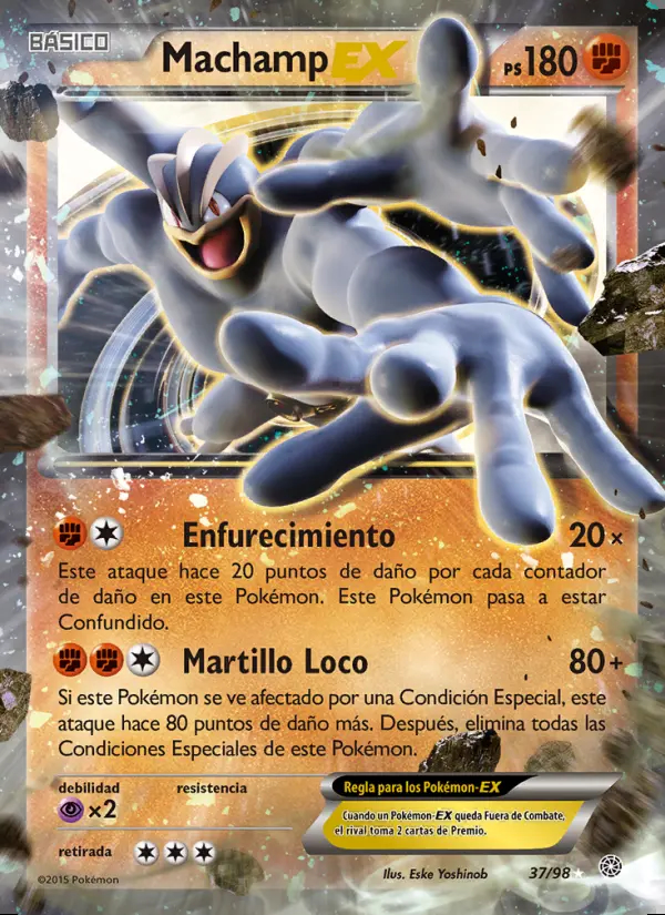 Image of the card Machamp EX