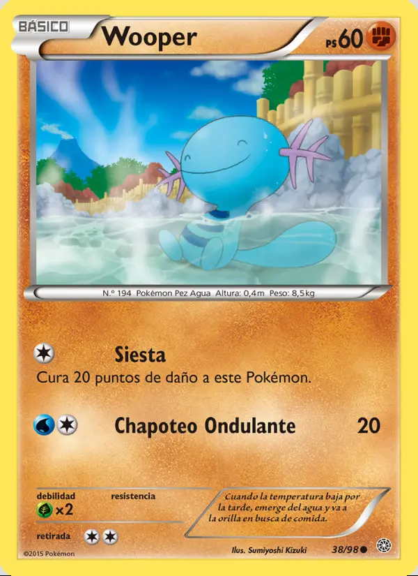 Image of the card Wooper
