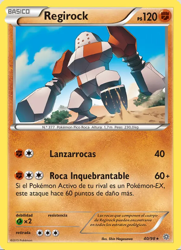 Image of the card Regirock