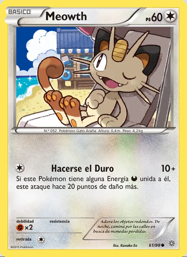 Image of the card Meowth