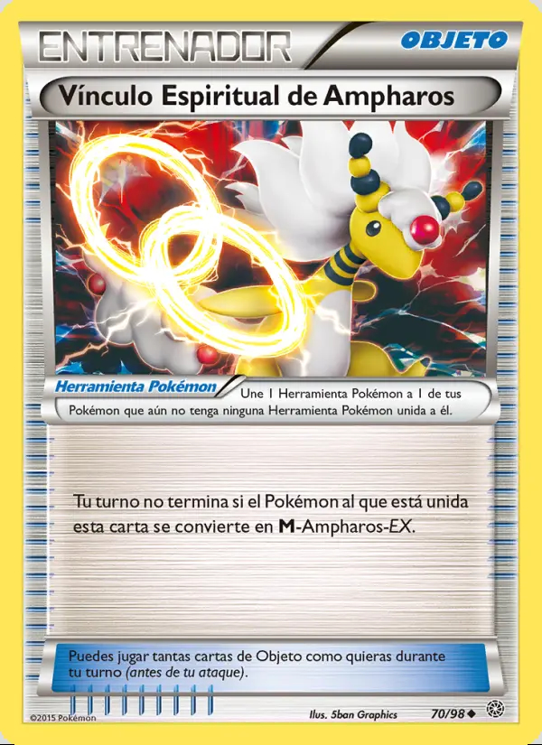 Image of the card Vínculo Espiritual de Ampharos