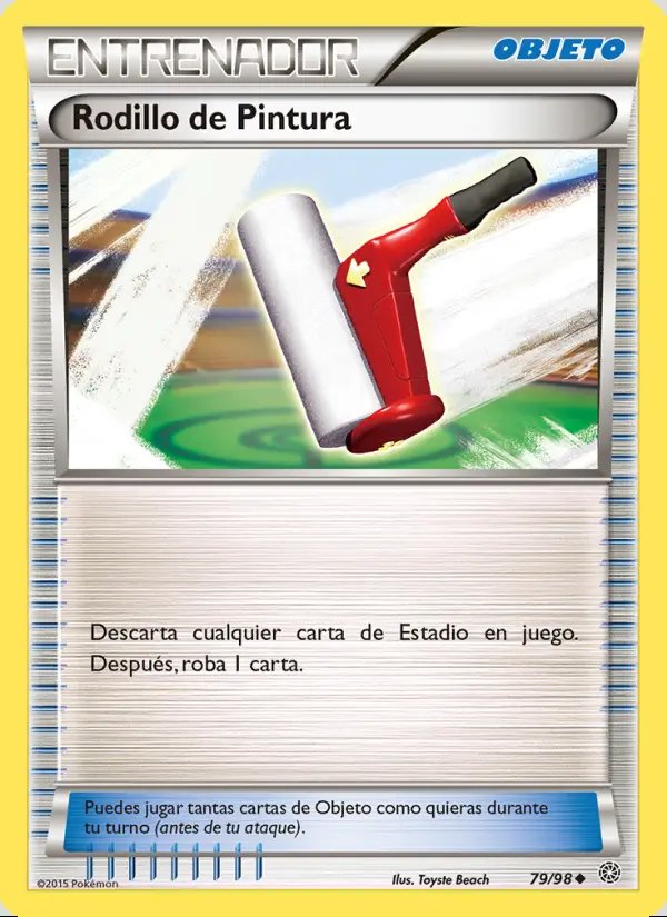 Image of the card Rodillo de Pintura