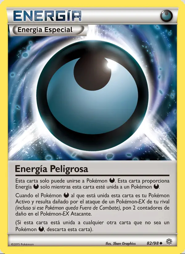 Image of the card Energía Peligrosa