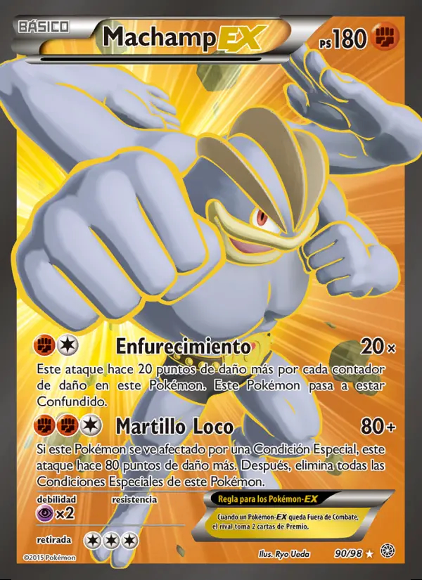 Image of the card Machamp EX