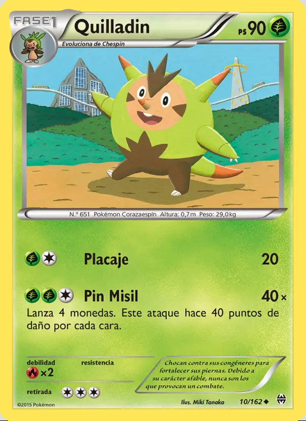 Image of the card Quilladin