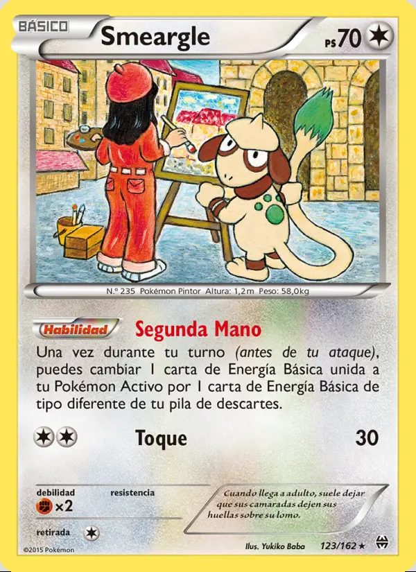 Image of the card Smeargle