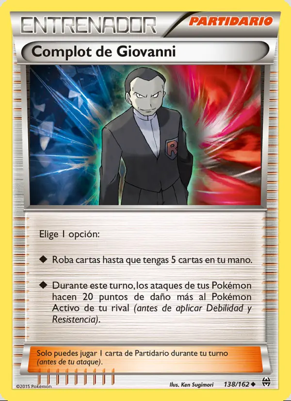 Image of the card Complot de Giovanni