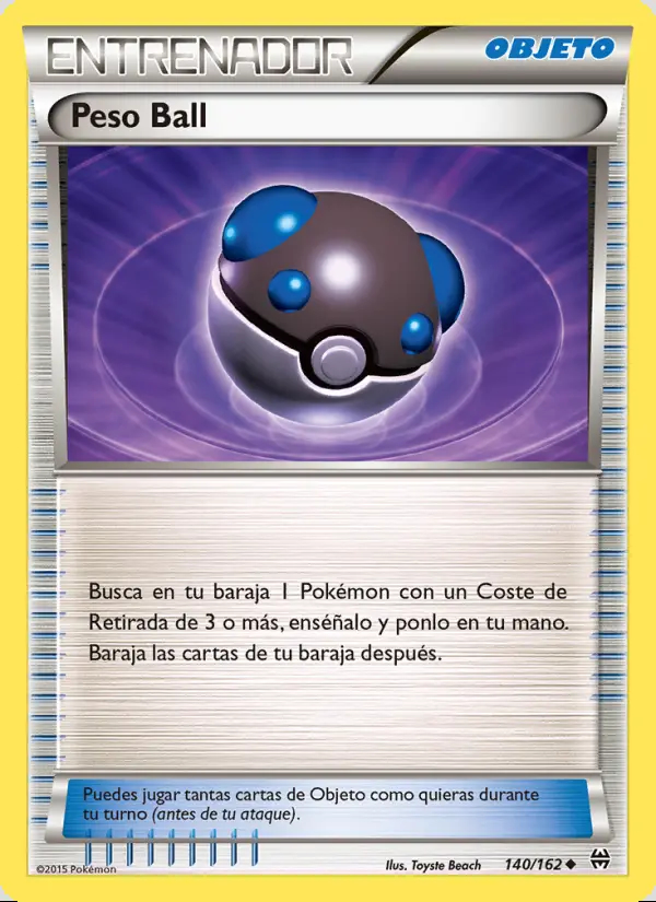 Image of the card Peso Ball