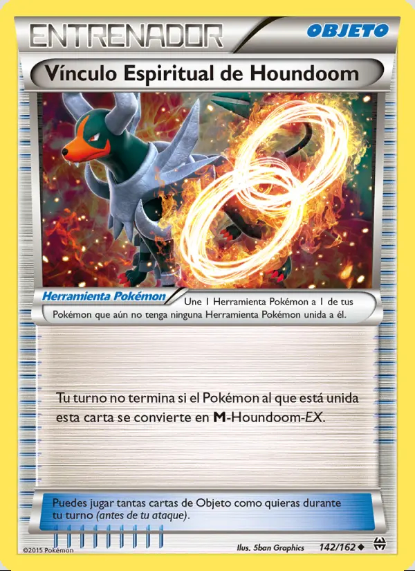 Image of the card Vínculo Espiritual de Houndoom