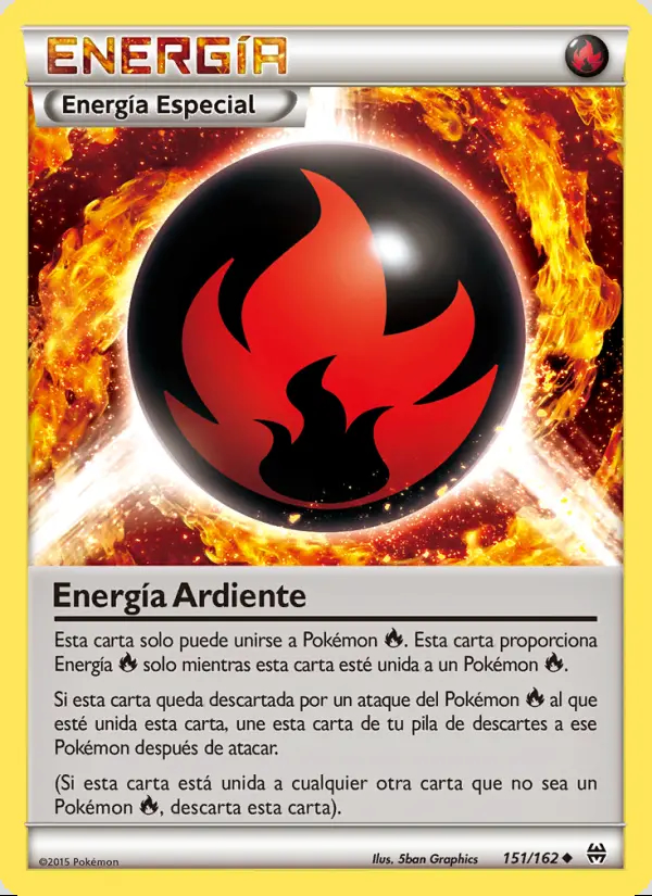 Image of the card Energía Ardiente