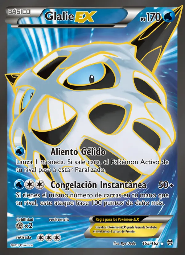 Image of the card Glalie EX