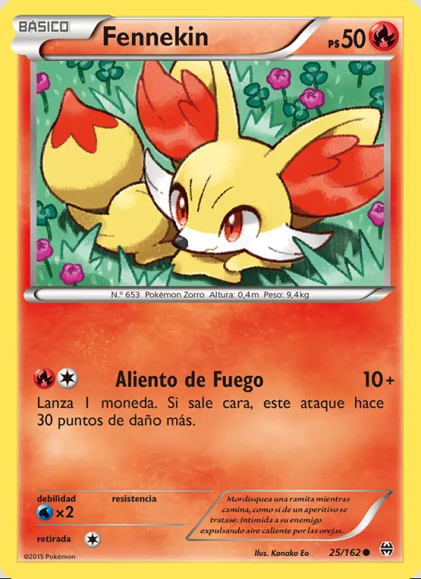 Image of the card Fennekin