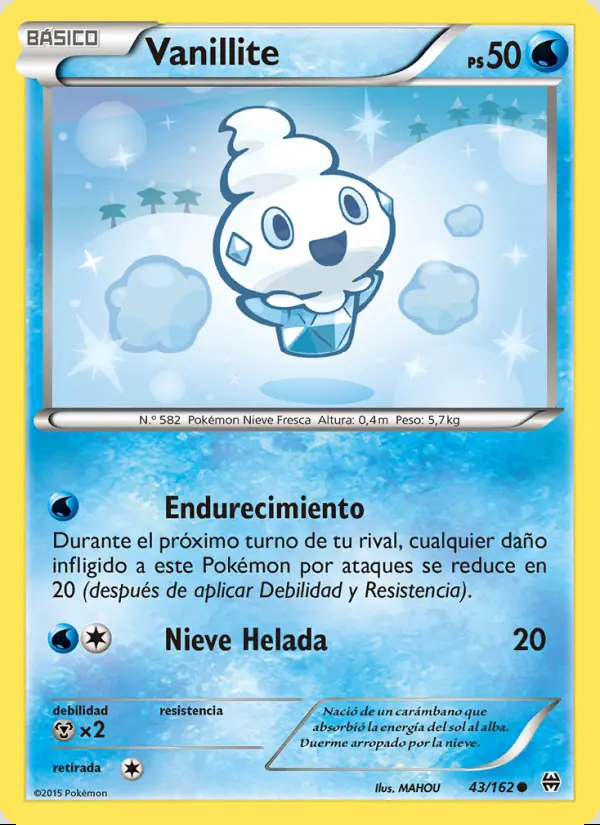 Image of the card Vanillite