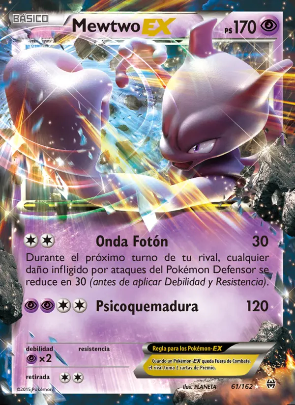 Image of the card Mewtwo EX