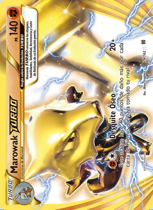 Image of the card Marowak TURBO