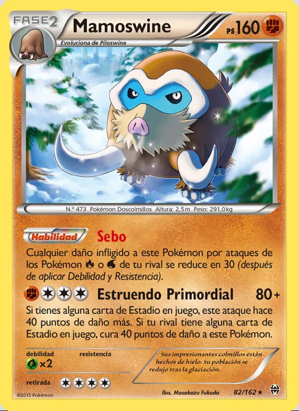 Image of the card Mamoswine