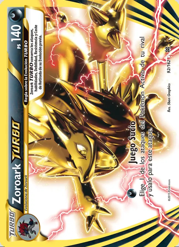 Image of the card Zoroark TURBO