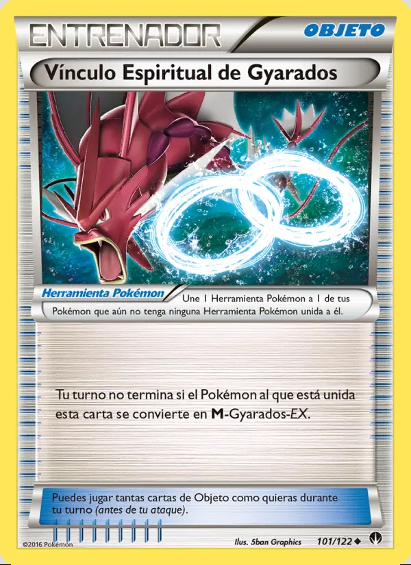Image of the card Vínculo Espiritual de Gyarados