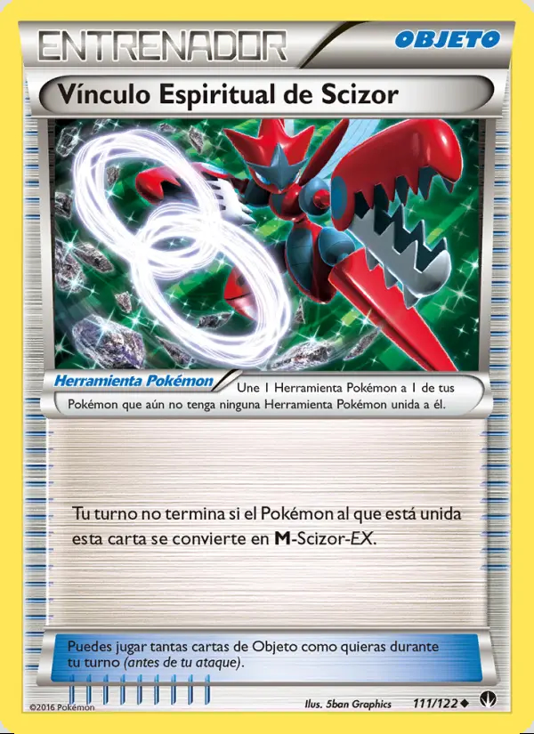 Image of the card Vínculo Espiritual de Scizor