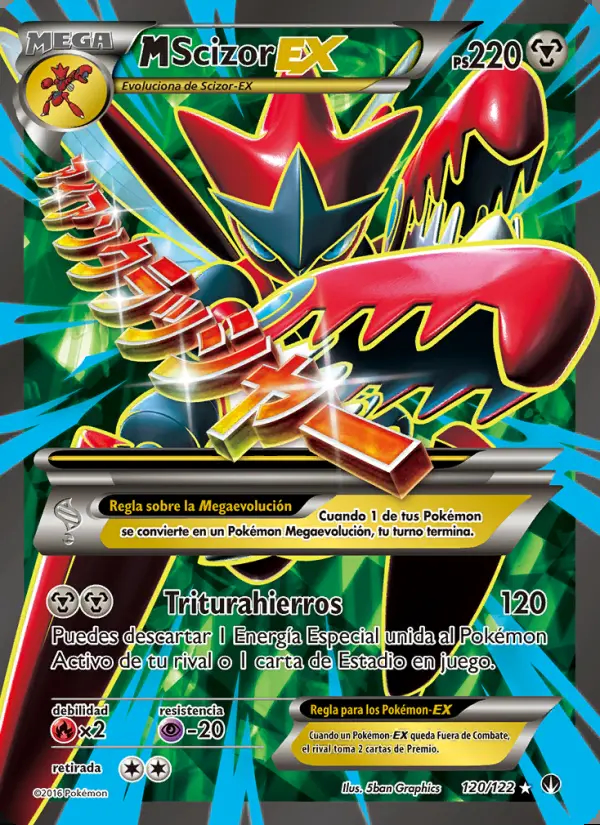 Image of the card M-Scizor EX