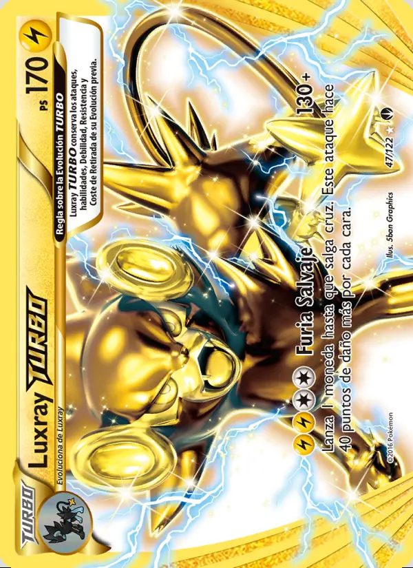 Image of the card Luxray TURBO