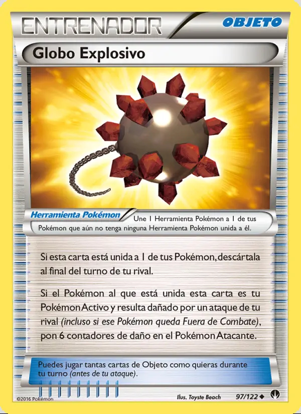 Image of the card Globo Explosivo