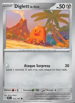 Image of the card Diglett de Alola