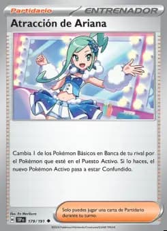 Image of the card Atracción de Ariana