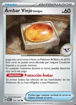 Image of the card Ámbar Viejo Antiguo